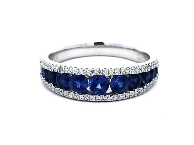 Sapphire & Diamond Ring