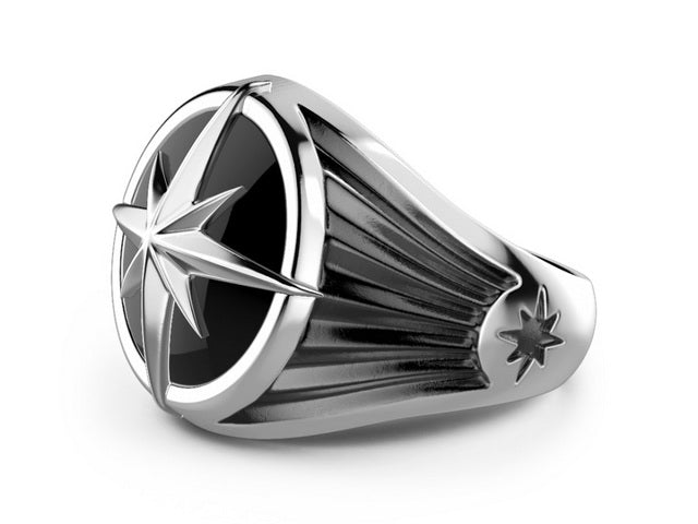 Zancan Black Onyx Ring