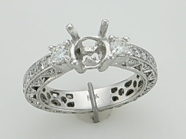 18kw 1.14cts Ring Mount