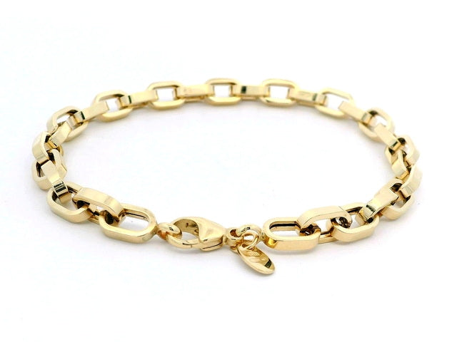 14KT Designer Link Bracelet