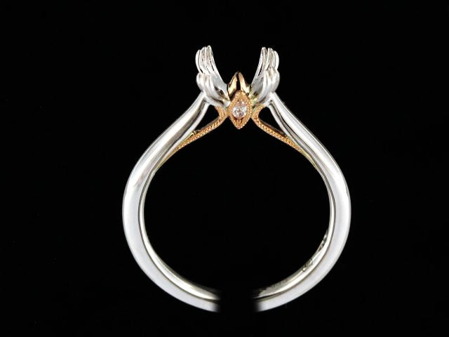 14KT Engagement Mount