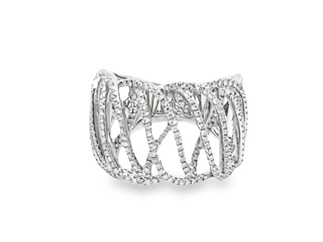 Fancy Open Wave Ring