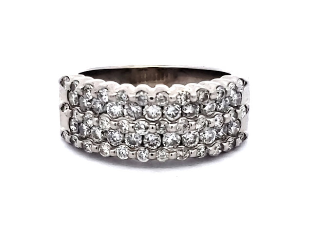 1.10 ctw Fancy Diamond Band