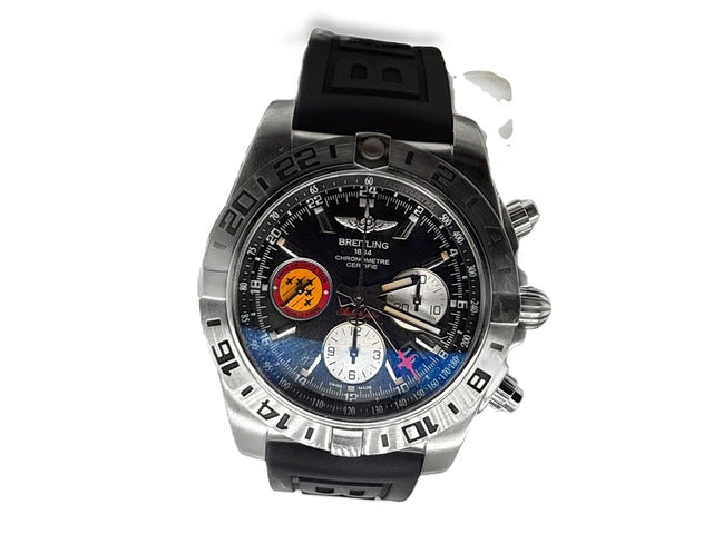 Breitling Chronomat 44 GMT Patrouille Suisse Anniversary