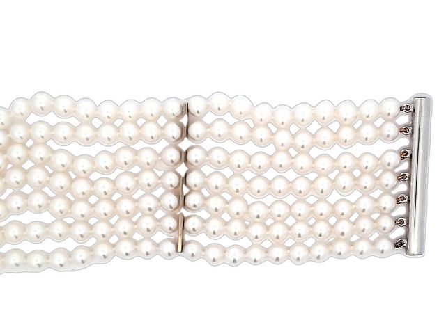 7 Strand Fw 5-5.5mm Bracelet