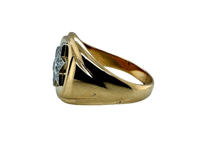 14kt yellow gold ring