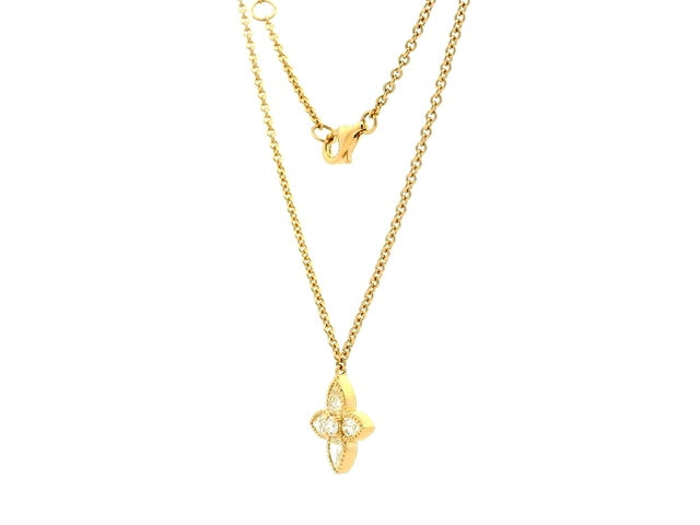 18KT Flower Necklace