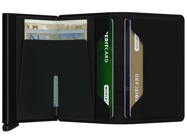 Secrid Matte Black Slim Wallet