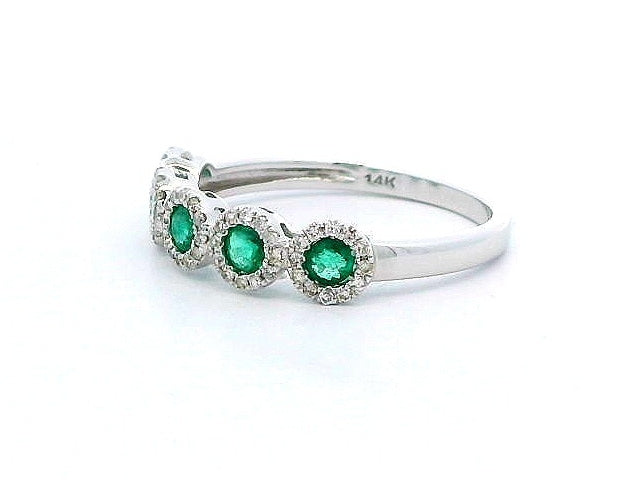 Emerald & Diamond Ring