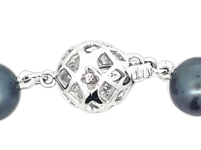 Freshwater Black Pearl Strand