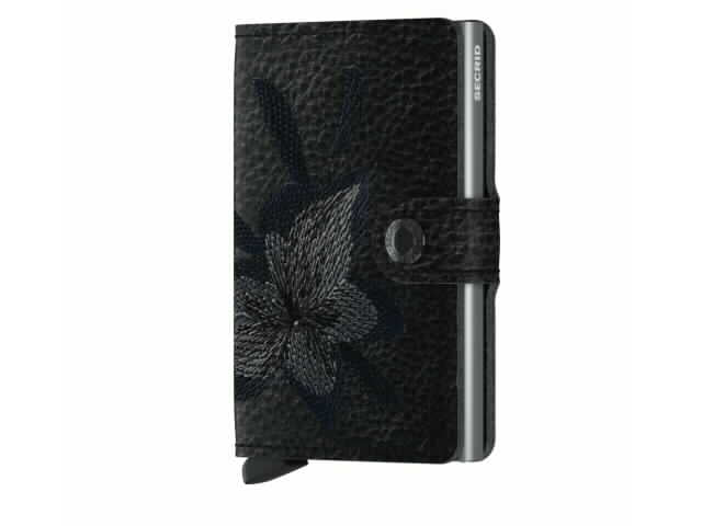 Secried Magnolia Wallet in Black