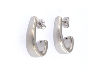 Silver J Style Earrings