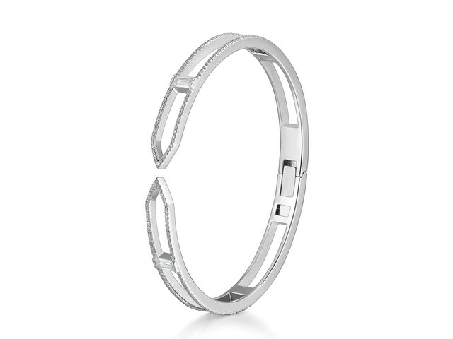 ELLE Art Deco Cuff Bracelet