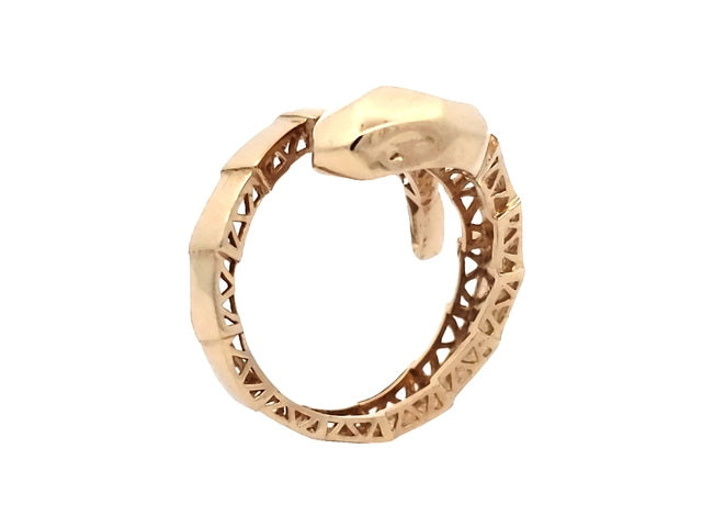 18KT Snake Ring