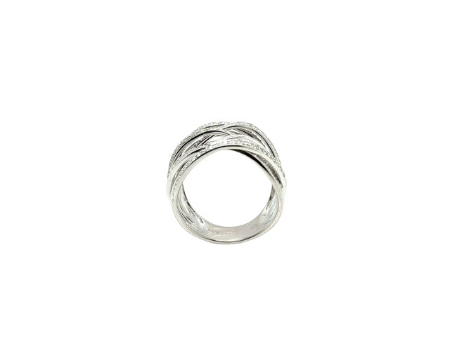 14 Karat White Gold Vintage Ring