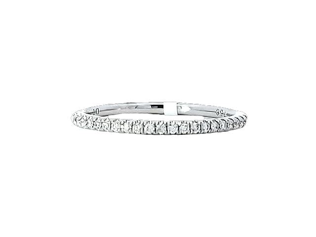 18KT Diamond Wedding Band