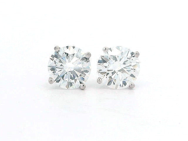 3.06 ctw Diamond Studs