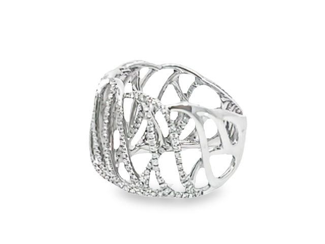 Fancy Open Wave Ring