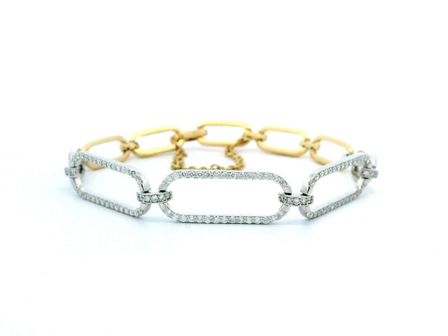 Diamond Link Bracelet