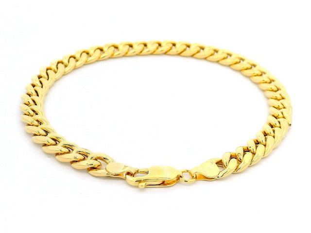 10KT Curb Link Bracelet