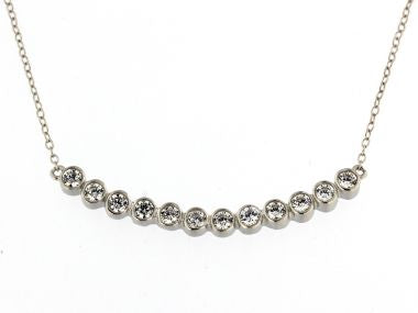 Silver Bar Necklace