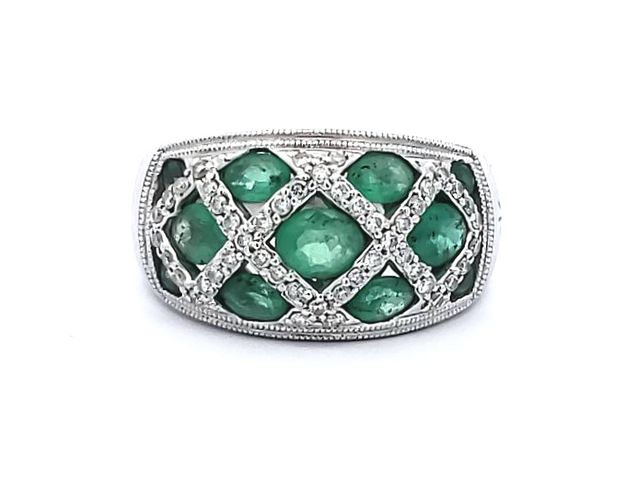 Emerald & Diamond Band