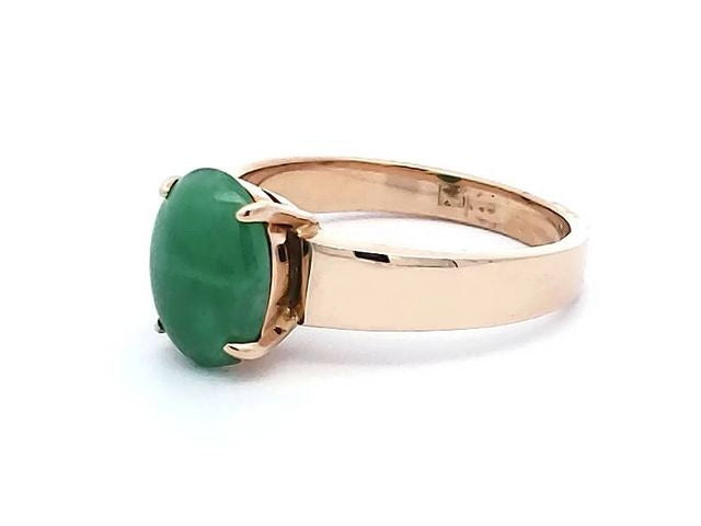 14KT Jade Ring