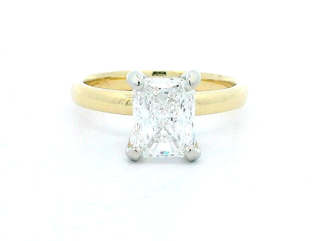 1.51 CT Radiant Diamond Engagement Ring