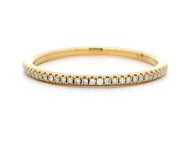 18KT Diamond Band