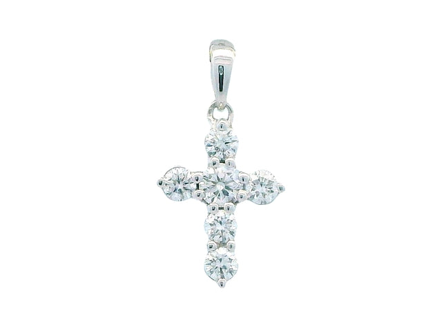 0.29 ctw Diamond Cross