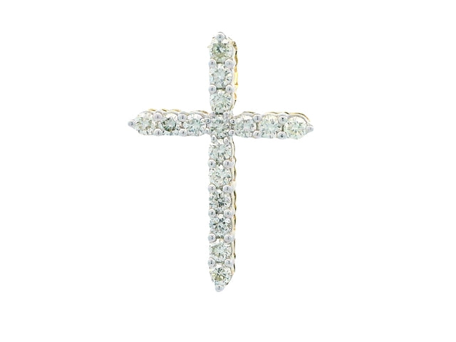 Cross with Diamonds