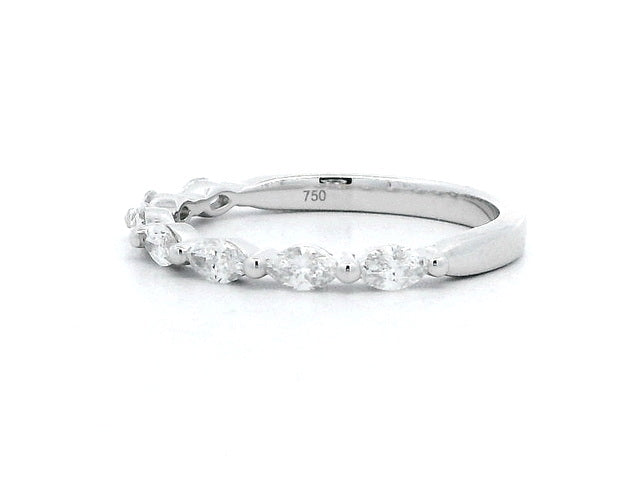 18KT Marquise Diamond Band