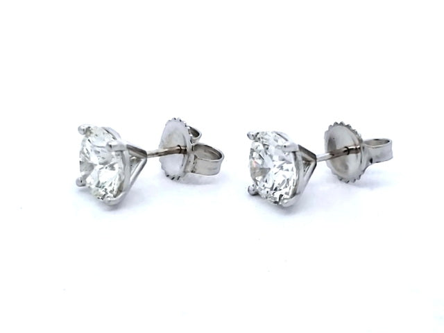 3.05 ctw Diamond Studs
