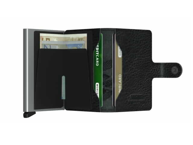 Secried Magnolia Wallet in Black