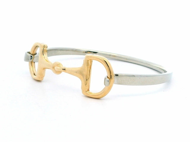 14KT Snaffle Bit Bracelet