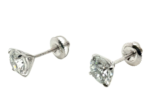 2.00 ctw LAB Diamond Studs