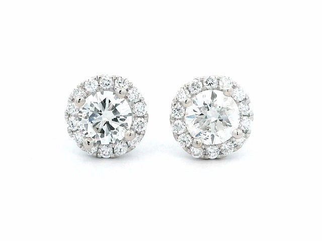 1.39 ctw Diamond Earrings