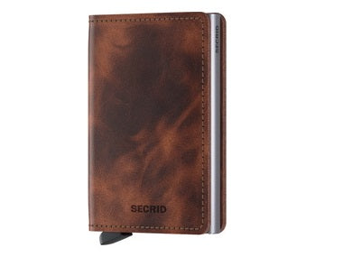 Secrid Vintage Brown Slimwalle
