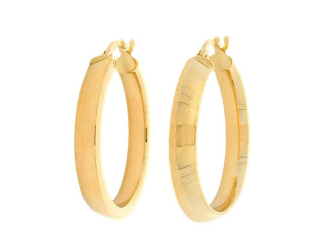 10KT Tapered Profile Hoop