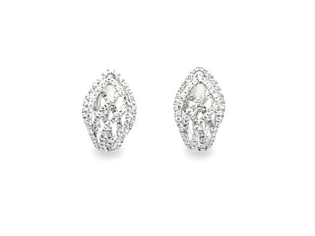 0.80 ctw Fancy Diamond Earrings