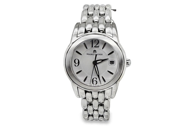 Maurice Lacroix Sphere SH1014 Silver Dial Stainless Steel Watch