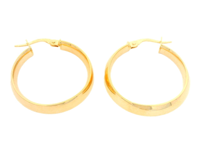 10KT Tapered Profile Hoop