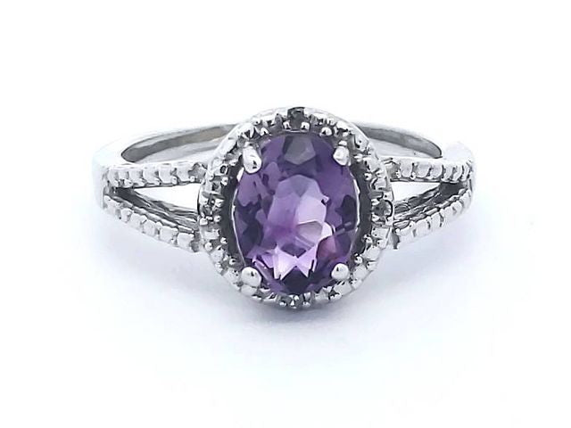 10kt Amethyst Ring