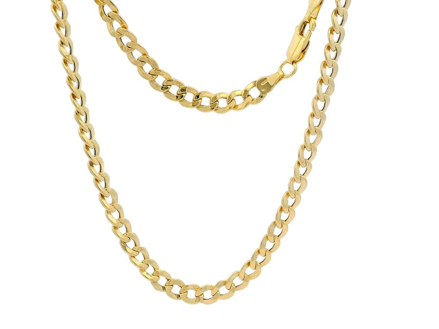 10KT Curb Link Chain