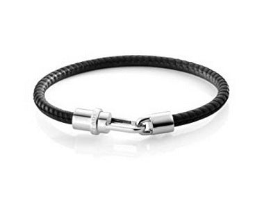 Steel & Leather Bracelet