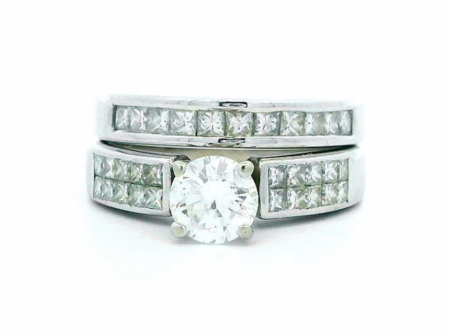 Engagement Ring and Band