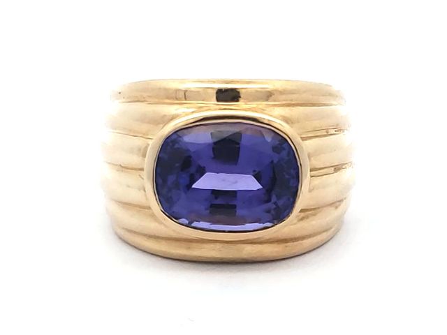 5.21 ct Tanzanite Ring