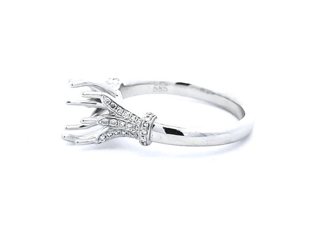 14KT Engagement Mount