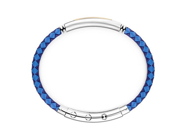 Blue Silicone Zancan Bracelet
