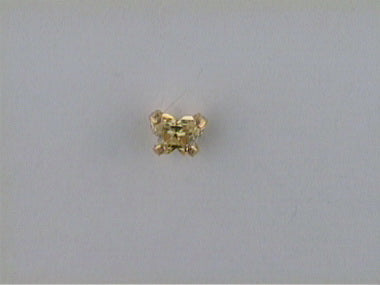 14ky Bfly November Studs